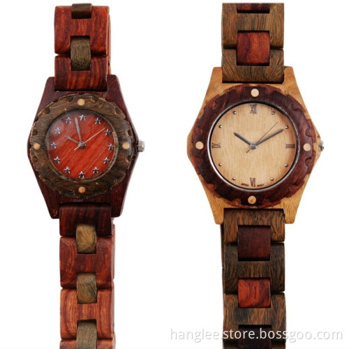 New Style Wholesale Wooden Wrist Watch